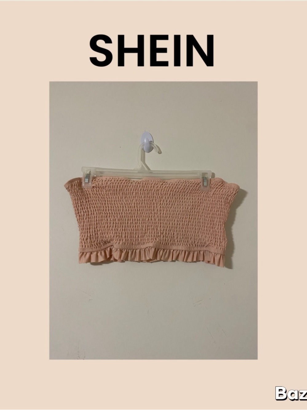 Shein Smocked Swimsuit/Tube Top Size 3X